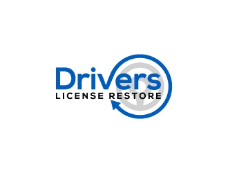 Drivers License Restore logo design by MUSANG