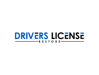 Drivers License Restore logo design by giphone