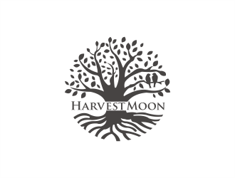 Harvest Moon logo design by arifana