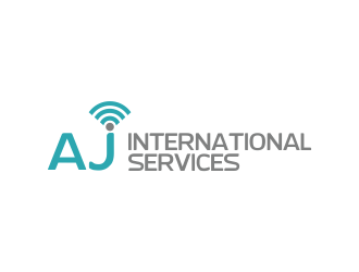 AJ International Services logo design by done