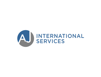 AJ International Services logo design by akhi