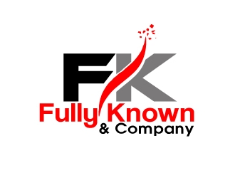 Fully Known & Company logo design by AamirKhan