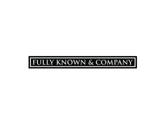 Fully Known & Company logo design by Nurmalia