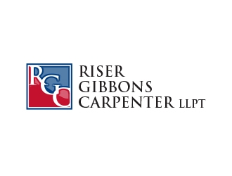 RISER GIBBONS CARPENTER LLP logo design by MarkindDesign