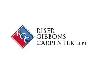 RISER GIBBONS CARPENTER LLP logo design by MarkindDesign