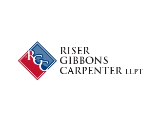 RISER GIBBONS CARPENTER LLP logo design by MarkindDesign