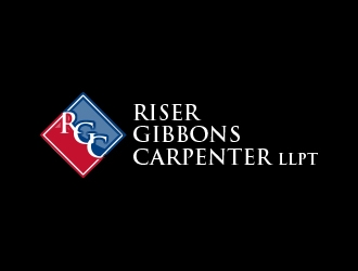 RISER GIBBONS CARPENTER LLP logo design by MarkindDesign
