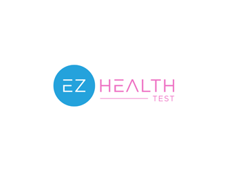 EZ Health Test logo design by alby