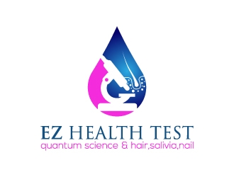 EZ Health Test logo design by MUSANG