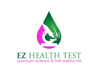 EZ Health Test logo design by MUSANG