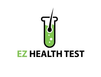 EZ Health Test logo design by Webphixo