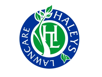 Haleys Lawncare  logo design by mckris