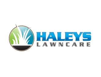 Haleys Lawncare  logo design by STTHERESE