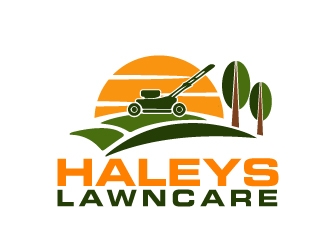 Haleys Lawncare  logo design by AamirKhan