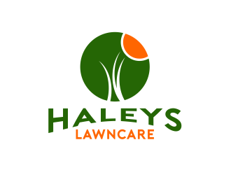 Haleys Lawncare  logo design by serprimero