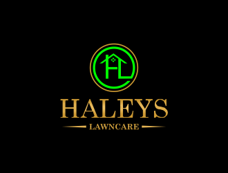Haleys Lawncare  logo design by kanal