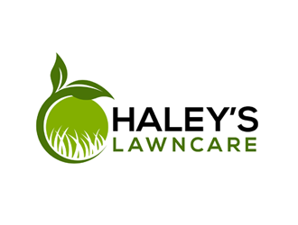 Haleys Lawncare  logo design by ingepro