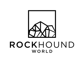 rockhound world logo design by p0peye