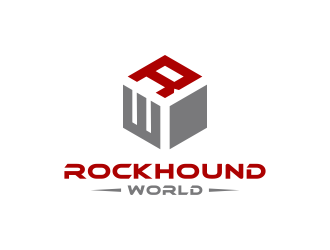 rockhound world logo design by BlessedArt