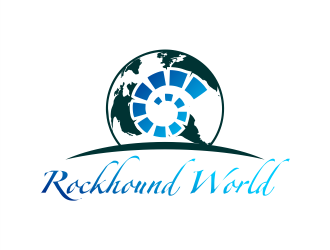 rockhound world logo design by Gwerth
