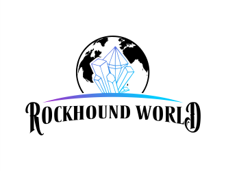 rockhound world logo design by Gwerth