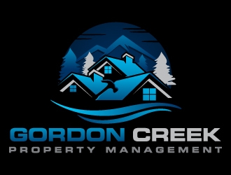 gordon creek property management  logo design by J0s3Ph