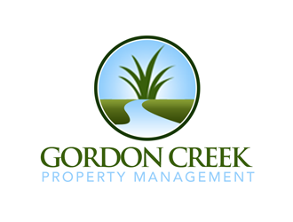 gordon creek property management  logo design by kunejo