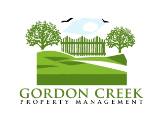 gordon creek property management  logo design by AamirKhan