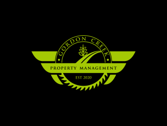 gordon creek property management  logo design by N3V4