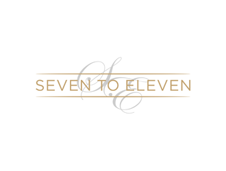 Seven to Eleven logo design by alby