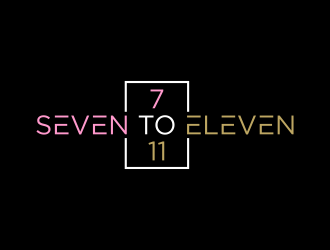 Seven to Eleven logo design by ammad