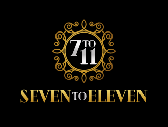Seven to Eleven logo design by akilis13