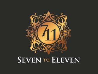 Seven to Eleven logo design by MarkindDesign