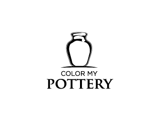 Color My Pottery logo design by torresace
