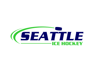 Seattle Ice Hockey logo design by Gwerth