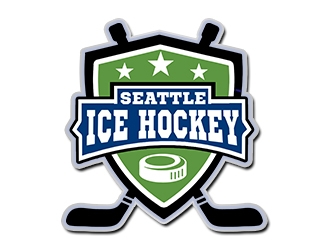 Seattle Ice Hockey logo design by PrimalGraphics