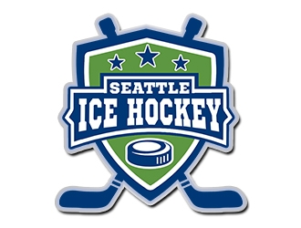 Seattle Ice Hockey logo design by PrimalGraphics