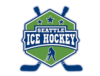 Seattle Ice Hockey logo design by PrimalGraphics