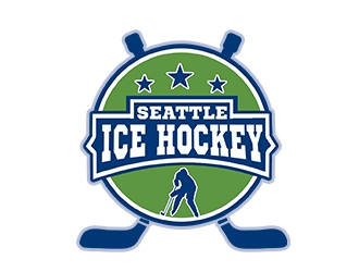 Seattle Ice Hockey logo design by PrimalGraphics