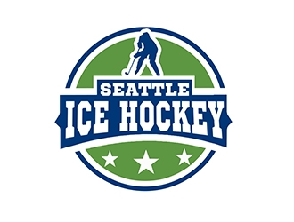 Seattle Ice Hockey logo design by PrimalGraphics
