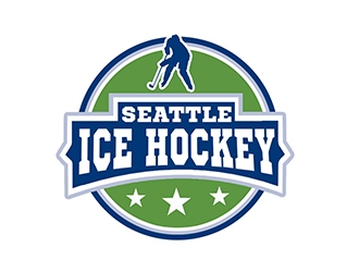 Seattle Ice Hockey logo design by PrimalGraphics
