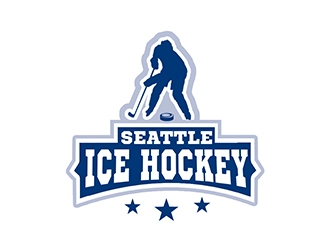 Seattle Ice Hockey logo design by PrimalGraphics
