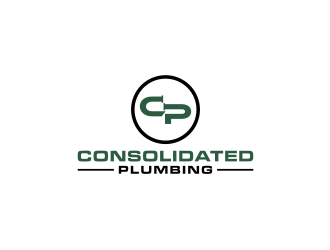CONSOLIDATED PLUMBING logo design by johana