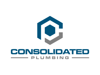 CONSOLIDATED PLUMBING logo design by p0peye