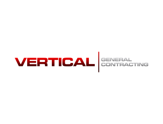 Vertical General Contracting logo design by p0peye