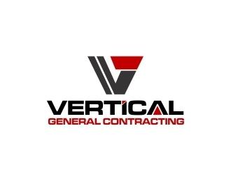 Vertical General Contracting logo design by amar_mboiss