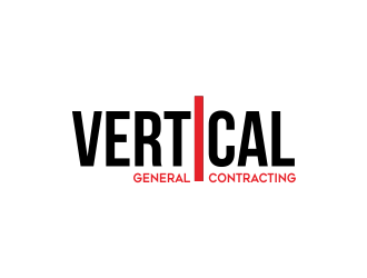 Vertical General Contracting logo design by AisRafa