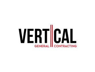 Vertical General Contracting logo design by AisRafa