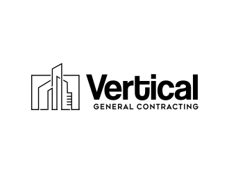Vertical General Contracting logo design by AisRafa
