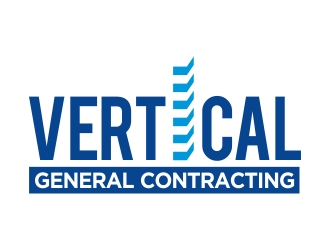 Vertical General Contracting logo design by cikiyunn